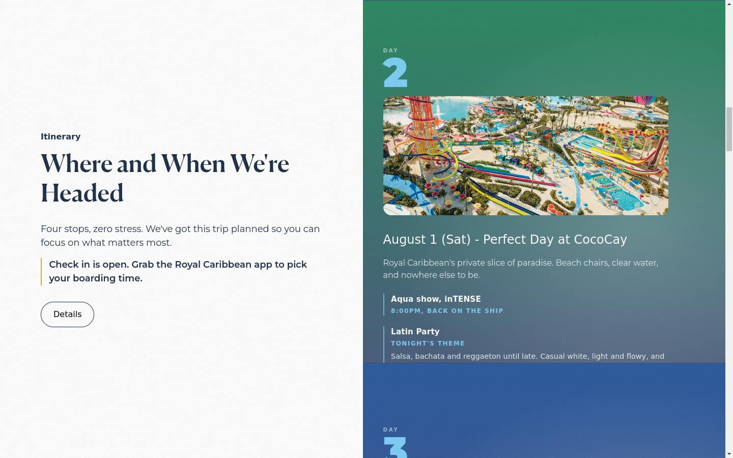 DSC Family Reunion site — placeholder screenshot